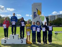 BM U14 - Charlotte - 60m H&uuml;rden - Siegerehrung