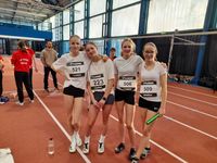 WJ U16 4 x 200m Staffel Startgemeinschaft Nord-Ost mit Helena und Hedda